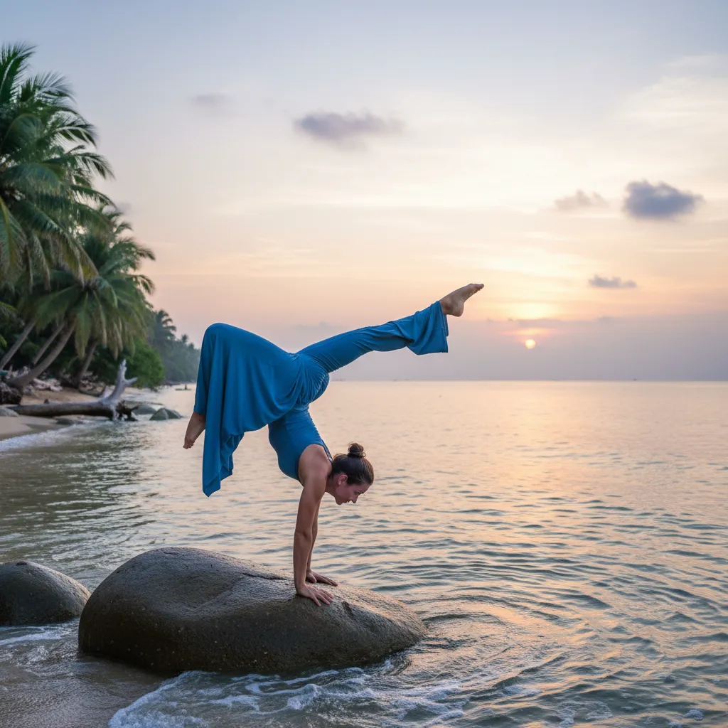 Decorative graphic representing balance and calm communication